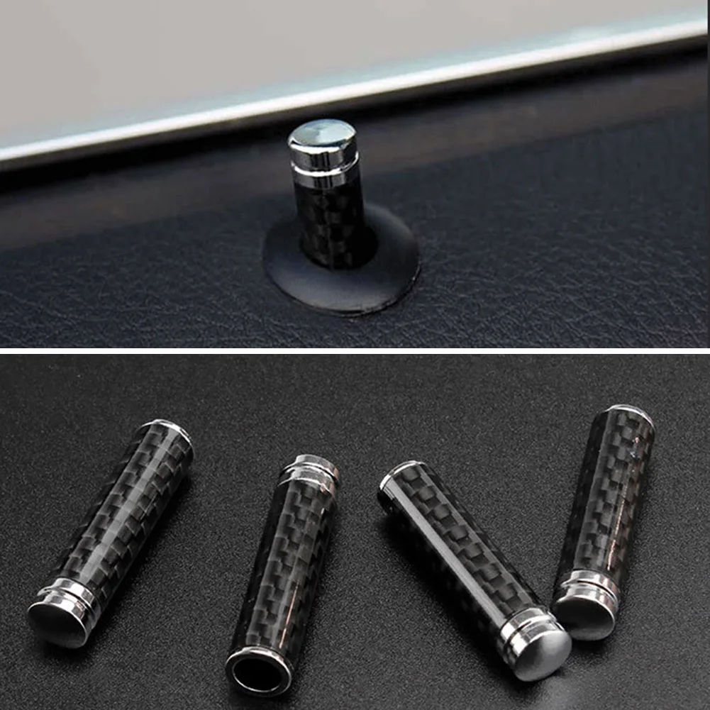 Автомобильный Дверной штырьковый замок подъемный болт обшивка из углеродного