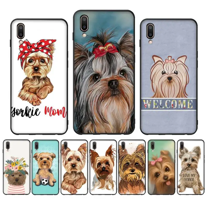 

Yorkshire Terrier Dog Phone Case For Oppo Reno Realme C3 6Pro For vivo Y91C Y17 Y19 Capa
