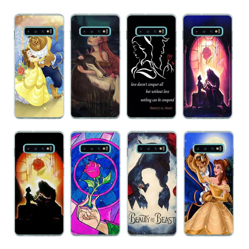Красавица и Чудовище Мягкая силиконовая задняя крышка чехол для телефона samsung