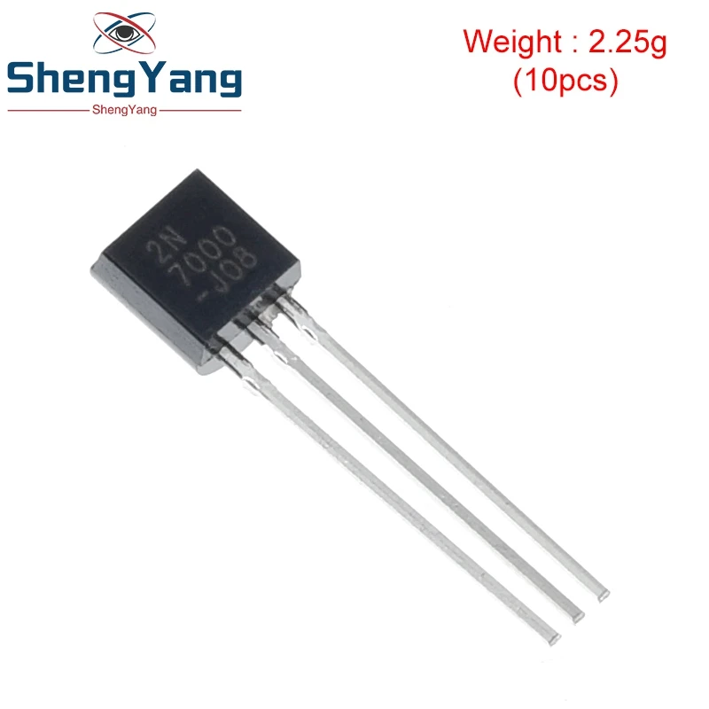 20pcs/lot 2n7000 To92 Small Signal Mosfet 200 Mamps 60 Volts N-channel To-92 New |