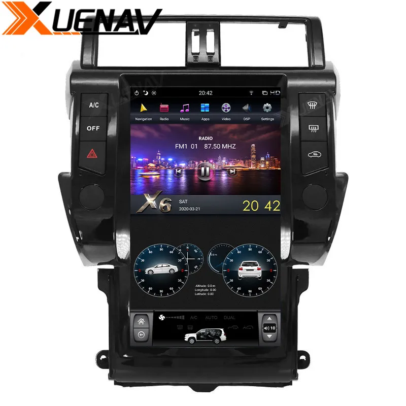 Автомобильный Радио Стерео Авторадио 13 6 дюймов вертикальный экран