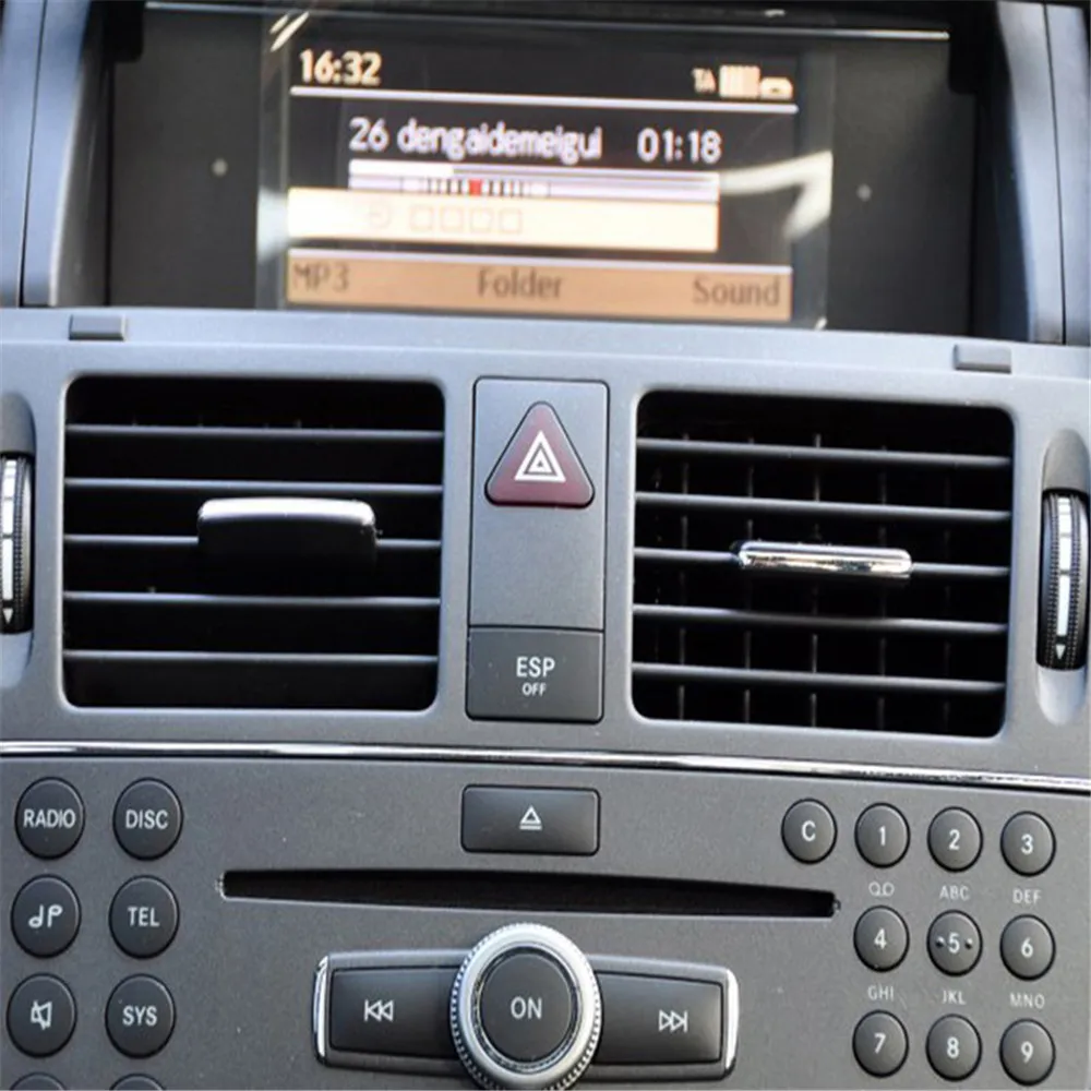 Подставка для вентиляционной решетки Mercedes C GLK Class 08 10|Установки