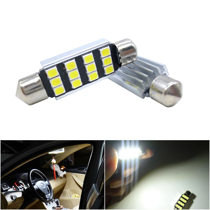 Светодиодный светильник CANBUS для BMW E39 E36 E46 E90 E60 E30 E53 E70 2x C5W 31 мм 36 39 41 C10W C5W|Сигнальная