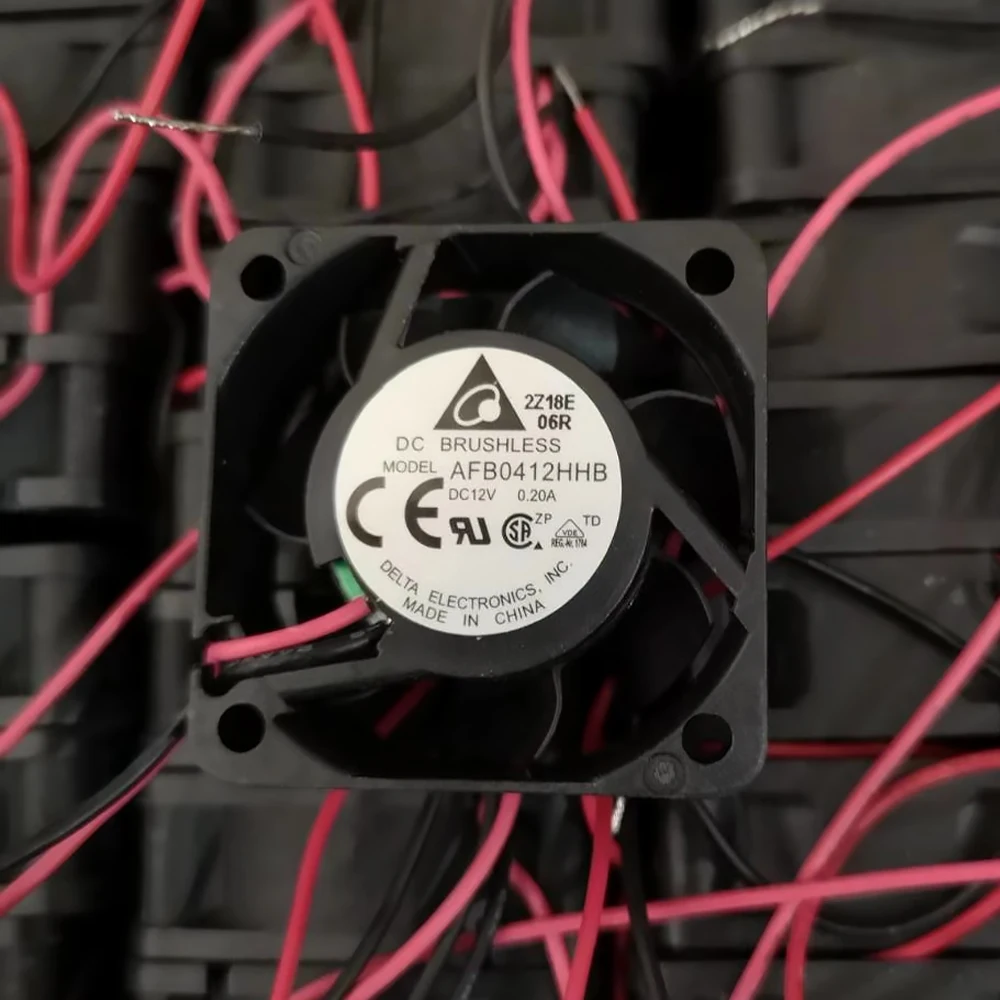 Для delta AFB0412HHB 4 см 40X40X15MM DC 12V 0.20A 2pin компьютер чехол материнская плата Инверторные