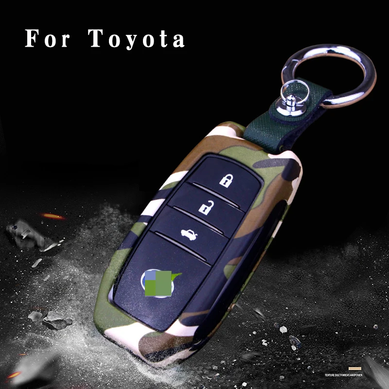 Чехол для автомобильного ключа из оцинкованного сплава камуфляжной серии чехол