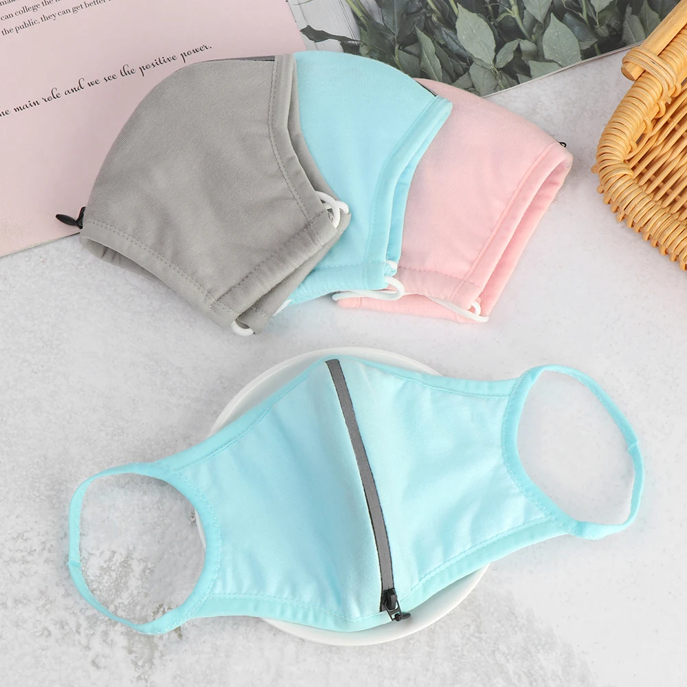 1 шт. хлопковая Пылезащитная маска для рта дышащая моющаяся многоразовая лица
