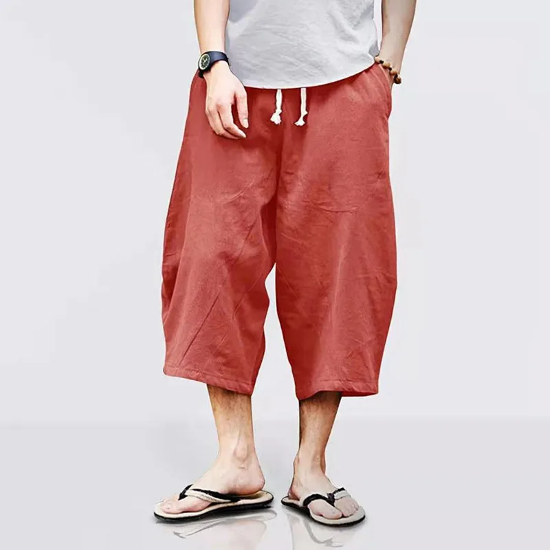 

Новинка; Свободные повседневные хлопковые размера плюс широкие брюки для девочек сплошной цвет глубокий карман yoga тренировочные брюки