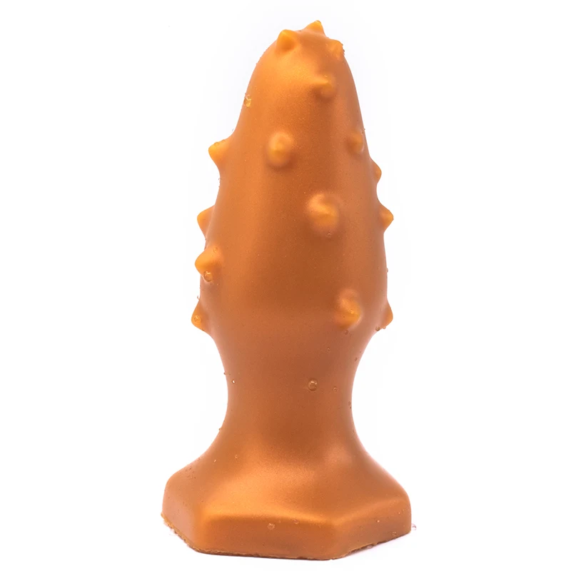 Супер огромная зеленая Анальная пробка с ножом мягкий анальный фаллоимитатор