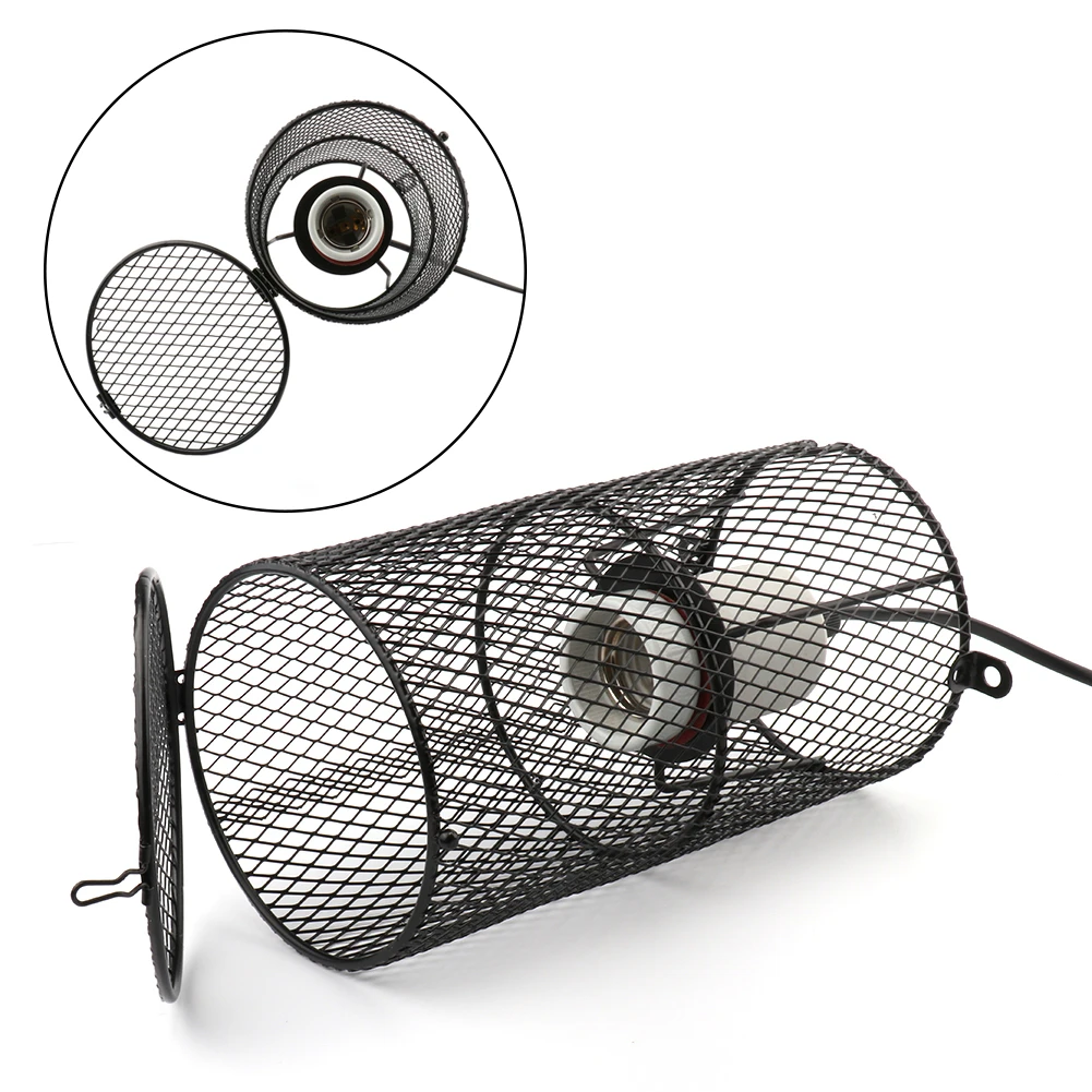 Рептилия анти ожога керамическая тепловая лампа держатель для ящерицы паук ящик