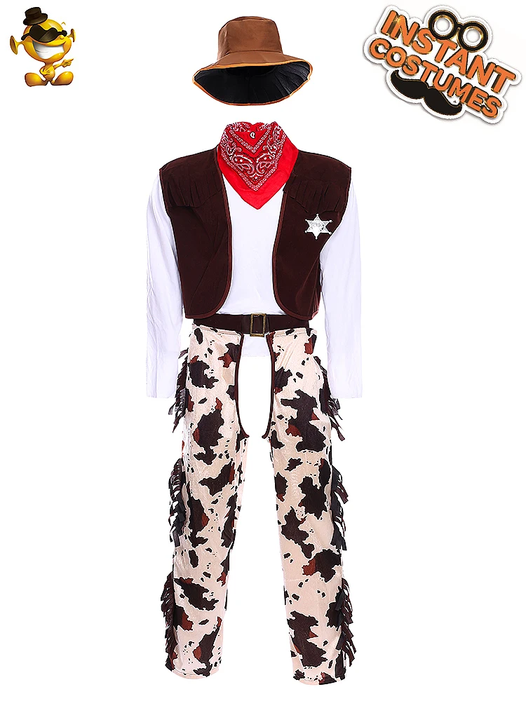 DSPLAY новый стиль Модный Оригинальный взрослый Косплей Костюм Детский ковбойский