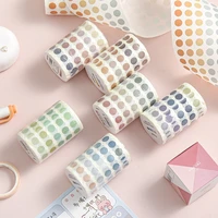 circle stickers 8x8mm gradient color dot washi stickers round stickers dot writing washi tape for scrapbooking diary album