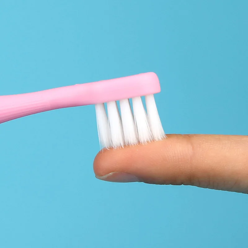 

3Pcs/Set PP Cute Cartoon Mushroom Pattern Children Cleaning Toothbrush Soft Manual Baby Teeth Cleaning Tool Oral Care