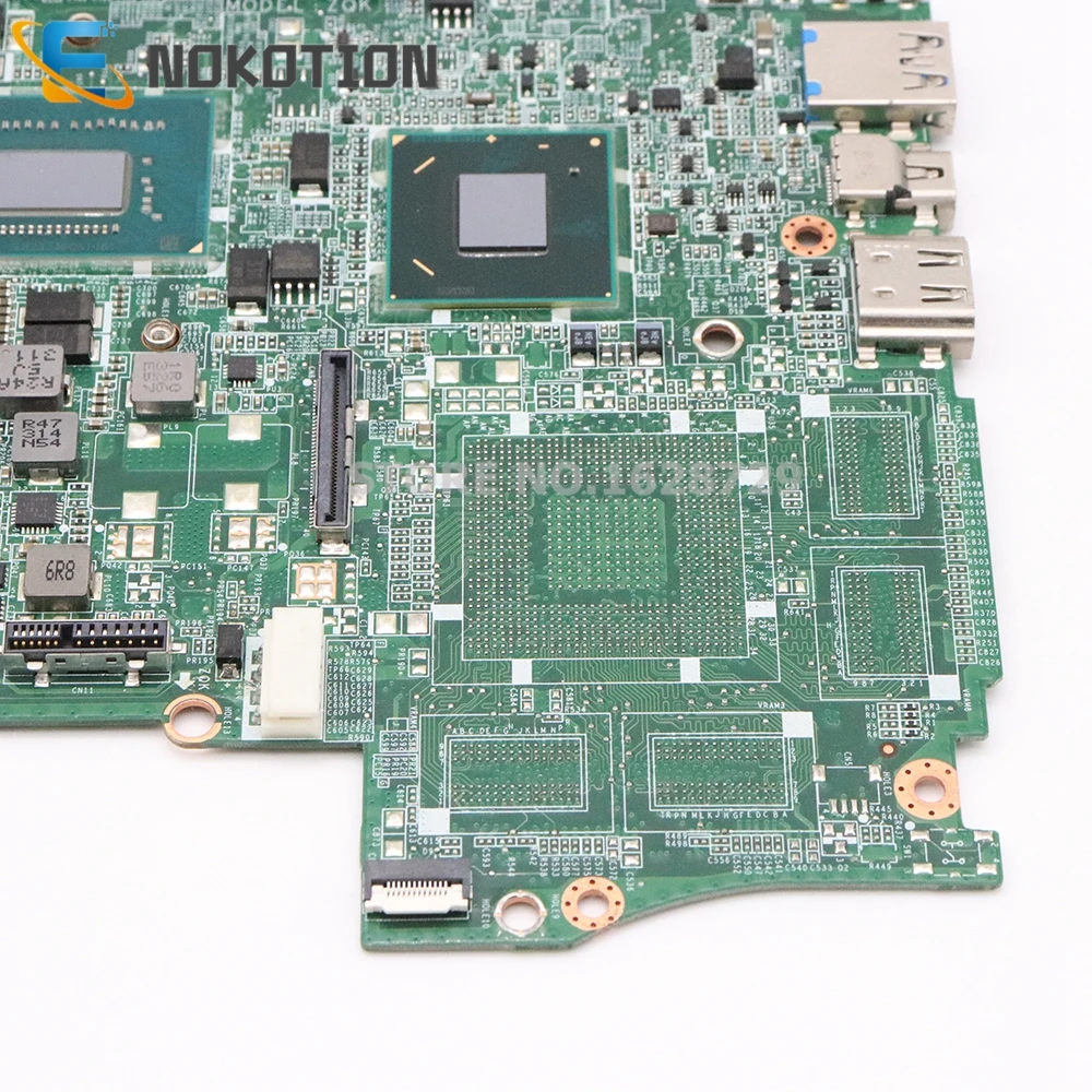 Материнская плата NOKOTION DA0ZQKMB8E0 NBMA311007 NB.MA311.007 для Acer aspire материнская ноутбука SR0XF ЦП