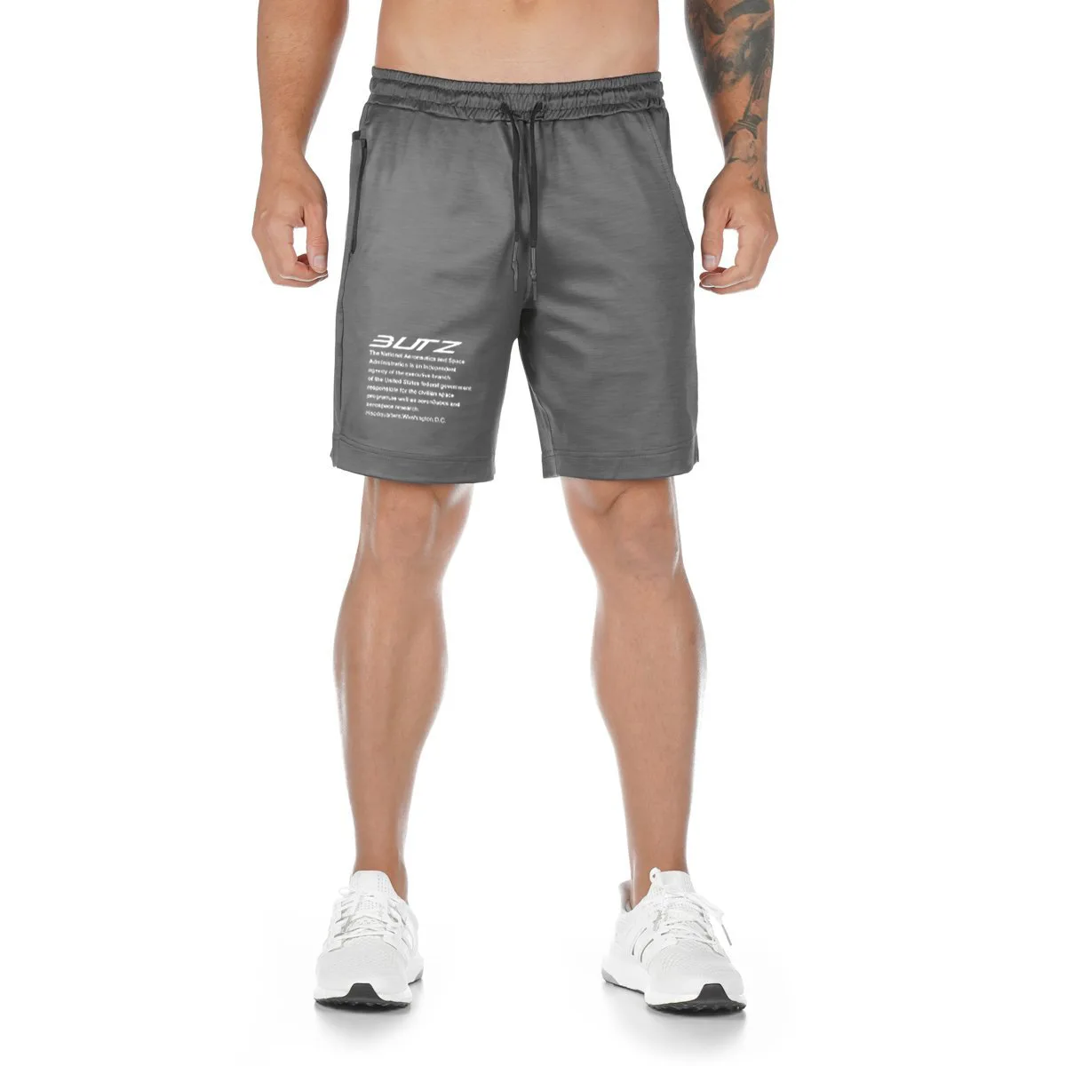 

Men's Fitness Quick Dry Shorts Training Running Shorts Pocket Breathboard Men's Shorts