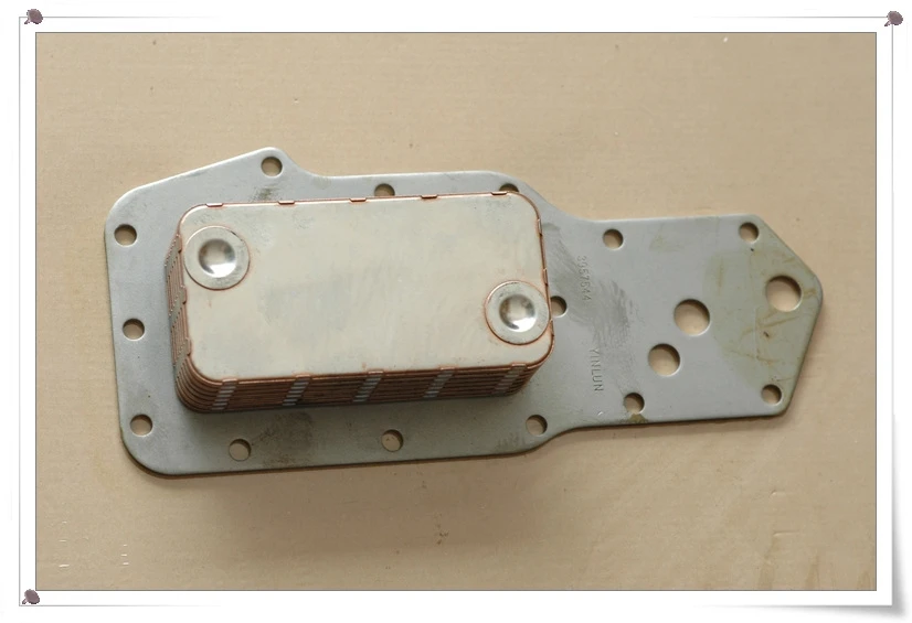 

3959031 ISBe Engine Oil Cooler Core diesel Engine Parts