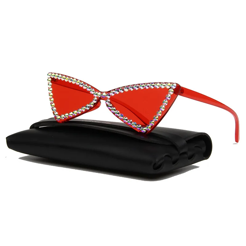 Модные солнцезащитные очки для женщин конфеты цветной &quotкошачий глаз&quot