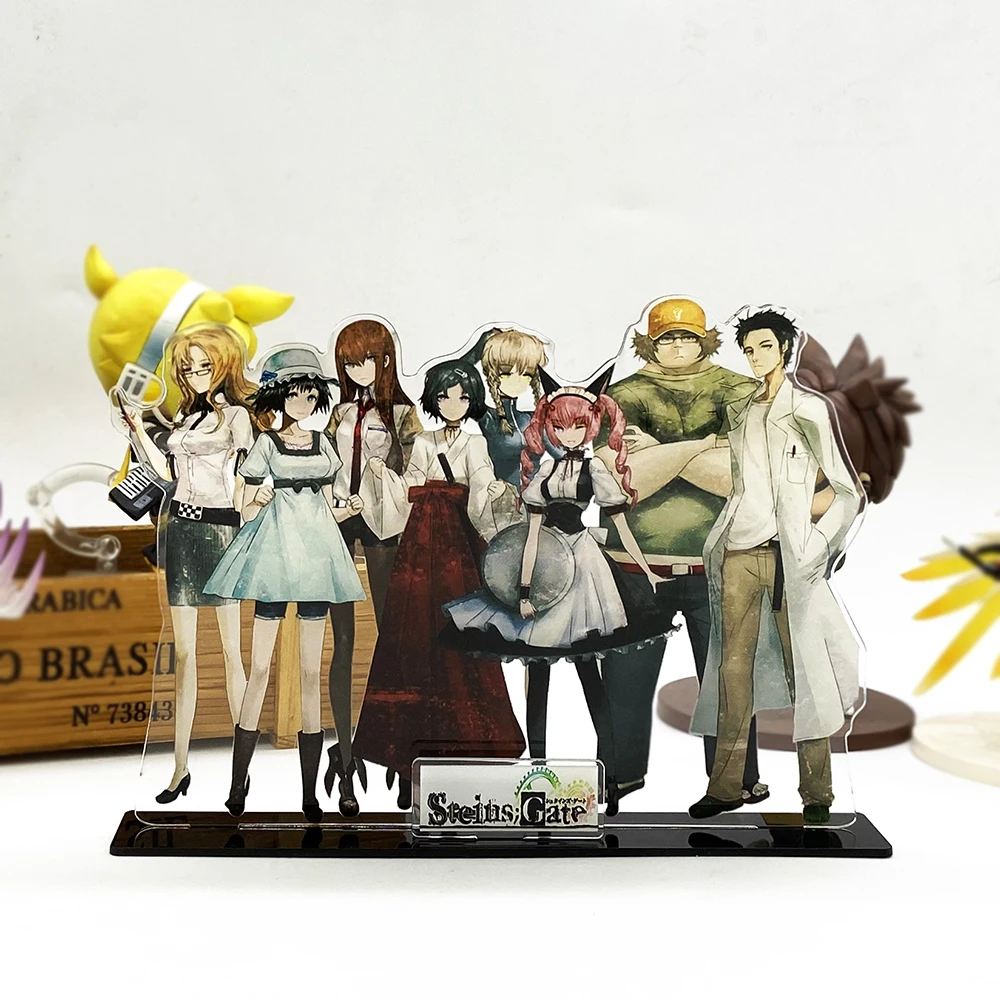 Steins Gate группа Rintarou Kurisu Mayuri впарив Moeka рука Nyannyan фигурка на акриловой подставке