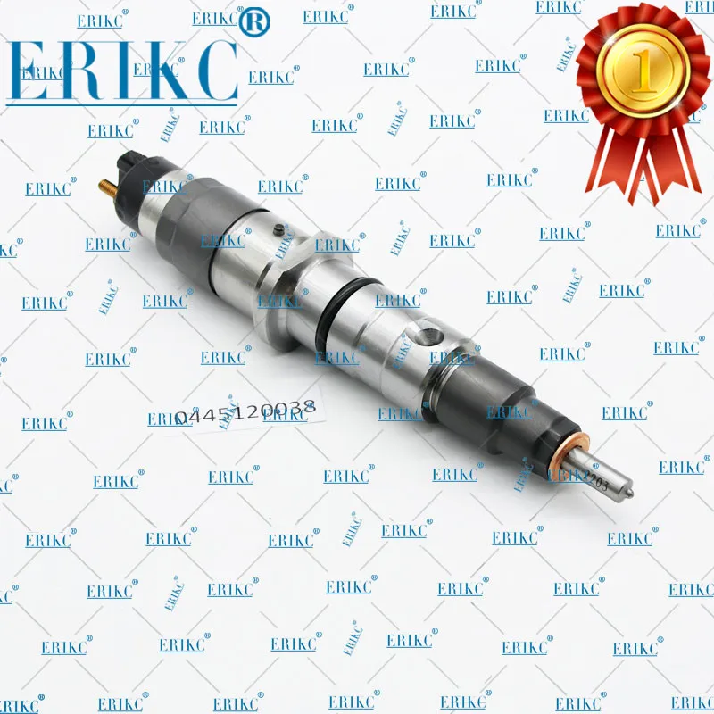 

ERIKC Common Rail lnjection 0445120038 Diesel Fuel Injectors 0 445 120 038 Injector Nozzle Assembly 0445 120 038 for Cummins