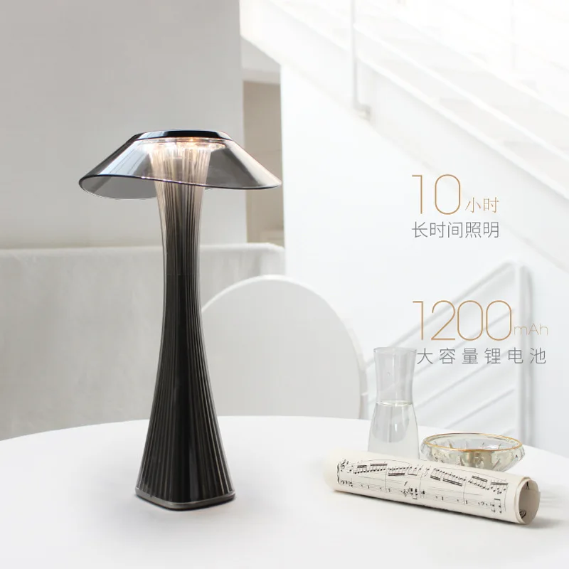 

Modern LED Table Lamp Touch Dimmable Table Lights Eye-Protect Reading Desk Lamp Bedside Lamp Library Decor With USB Plug WF
