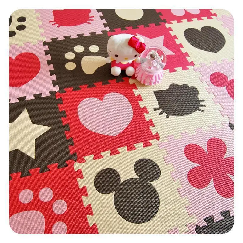 Розовый пушистый коврик для комнаты детская комната детский Детский напольный