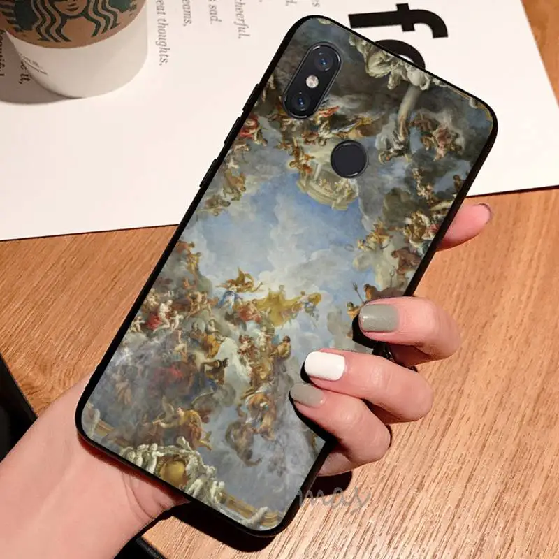 

Renaissance angel painting vintage Phone Case For Xiaomi Redmi note 7 8 9 t max3 s 10 pro lite
