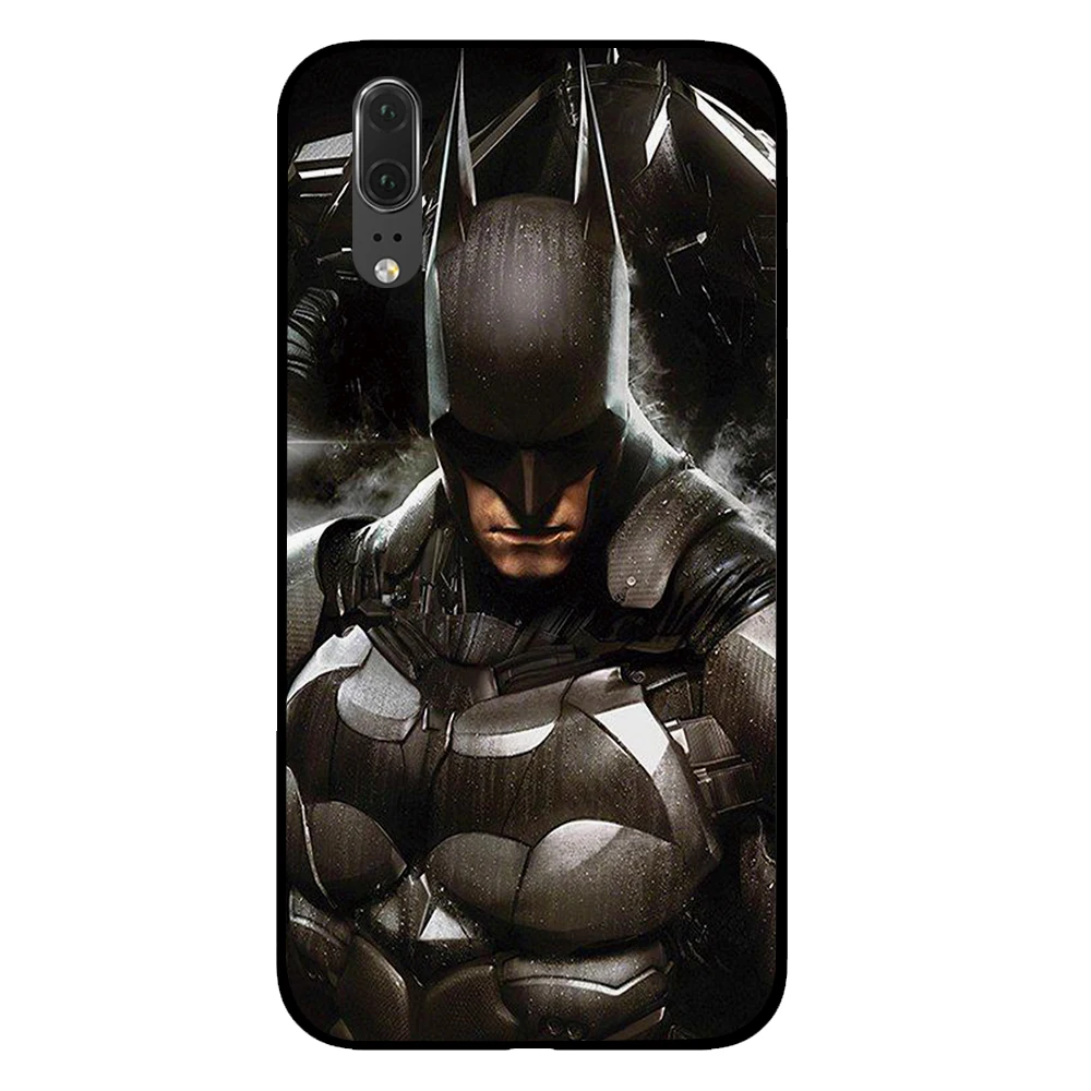 6 Бэтмен Супермен для Dc comic черный чехол для телефона huawei P30 P20 mate 10 20 Pro Lite Nova 3 4 3i чехол - Цвет: 6