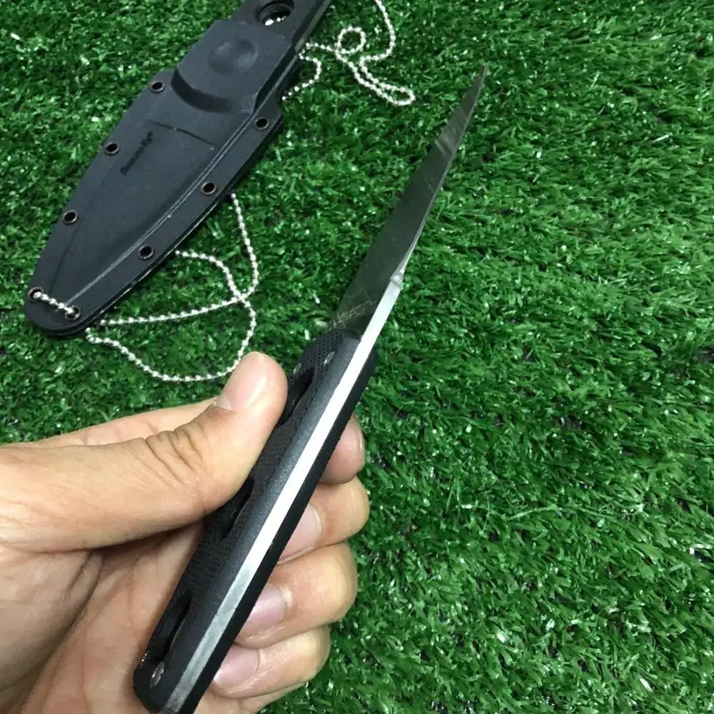 Портативное мини ожерелье с лезвием нож для фруктов кемпинга охоты выживания