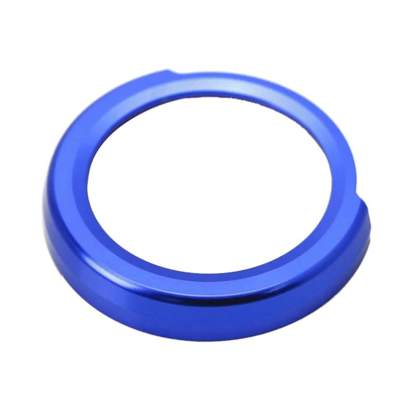 Набор из анодированного синий Алюминий без ключа кнопка запуска двигателя для BMW