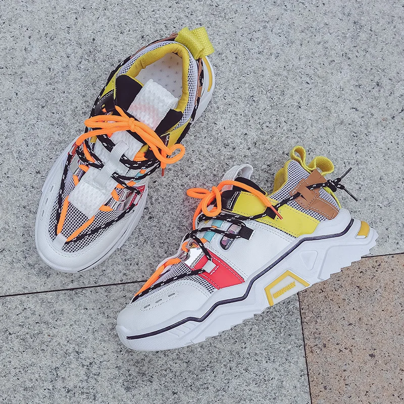 Женская обувь модные повседневные кроссовки для прогулок сетчатые дышащие туфли