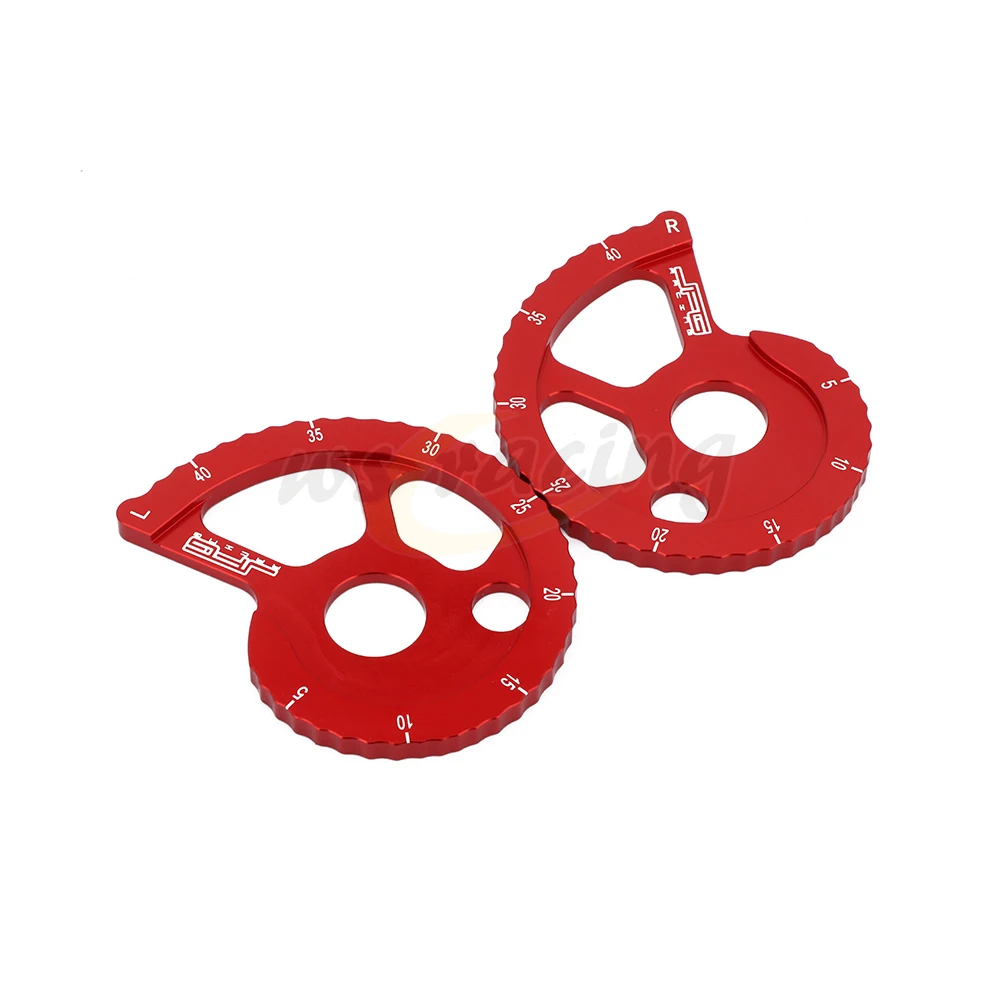 ЧПУ красный регулятор цепи для Honda CRF150F CRF230F 2003-2017 CRF230L 2006-2010 CRM250 AR XLR250R XR250R XR250L XR400R