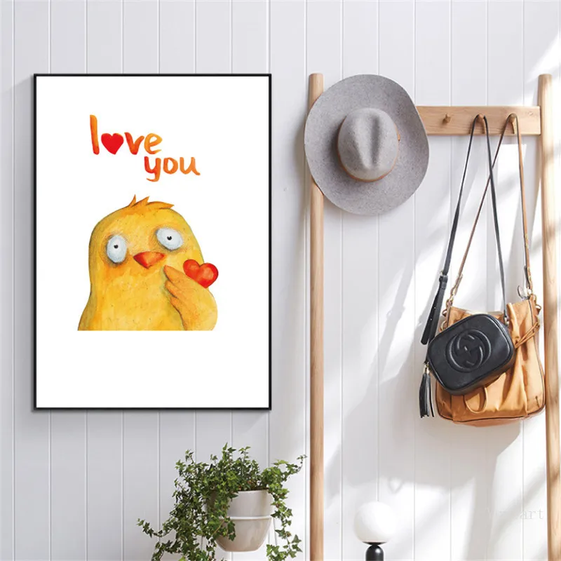 Милые детские постеры и принты в скандинавском стиле для детской комнаты с