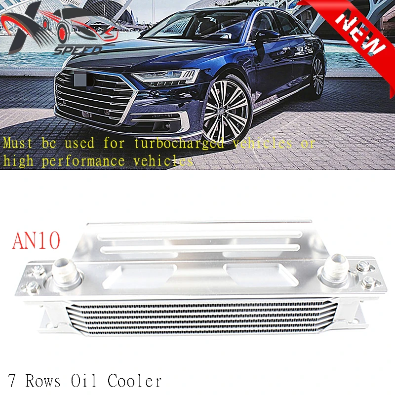 

Oil cooler 7 row AN10 Universal engine oil cooler radiator car refit replacement parts oil cooler assembly