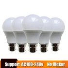 5 шт. светодиодный Лампа b22 лампада лампе Bombilla светодиодный namna солнечные lampu kuningan 3 Вт, 6 Вт, 9 Вт, 12 Вт, 15 Вт, 18 Вт, 21W 110V 220V холодный белыйтеплый белыйбелый