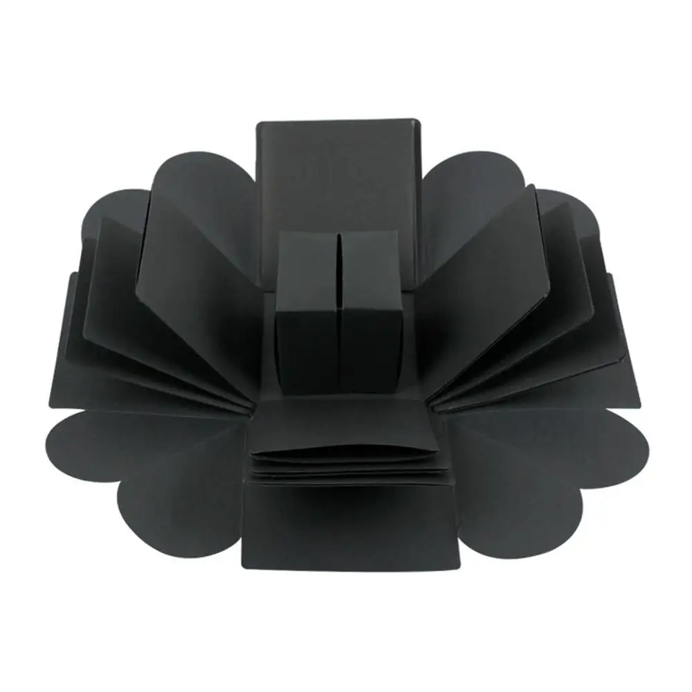 DIY сюрприз любовь взрыв коробка подарок для юбилея скрапбук Po альбом на день