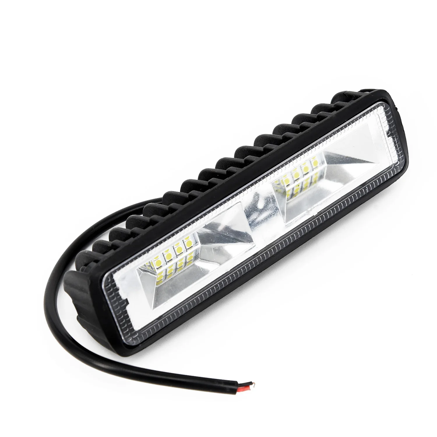 Комплект из 2 предметов, 18W 12V 16LED автомобиля рабочий светильник бар пятно луча дальнего света Водонепроницаемый Автомобильная противотуманная фара для SUV внедорожный дневные ходовые огни светильник s