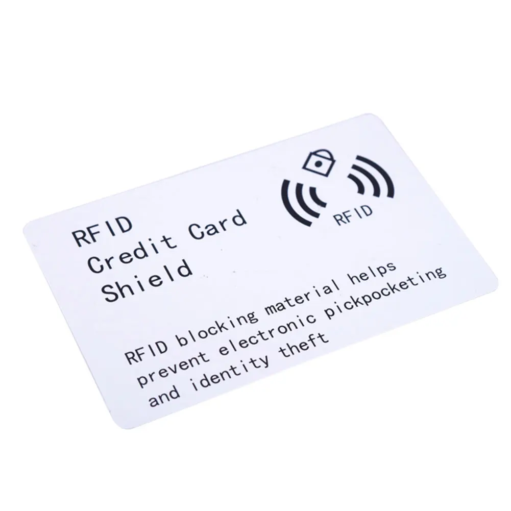 

Practical Portable Personal Information Blocking Smart Access Control High Frequency Shielding Card Anti Theft Pick Pocket Thin