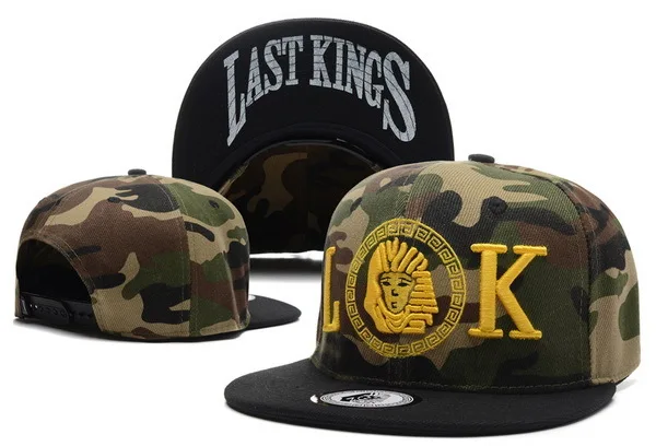 Последние короли камуфляж леопардовая Коллекция Snapback шапки унисекс черный серый LK Новое поступление мужская и женская регулируемая бейсболка