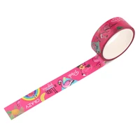 lx684 flamingo pretty masking tape decorative adhesive tape sticker scrapbooking diary planner stationery cute