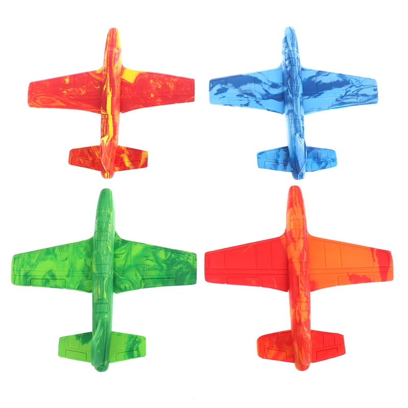 

Hot！Foam Hand Throwing Airplanes Toy Flight Mode Glider Inertia Planes Model,Aircraft Planes For Kids Outdoor Sport
