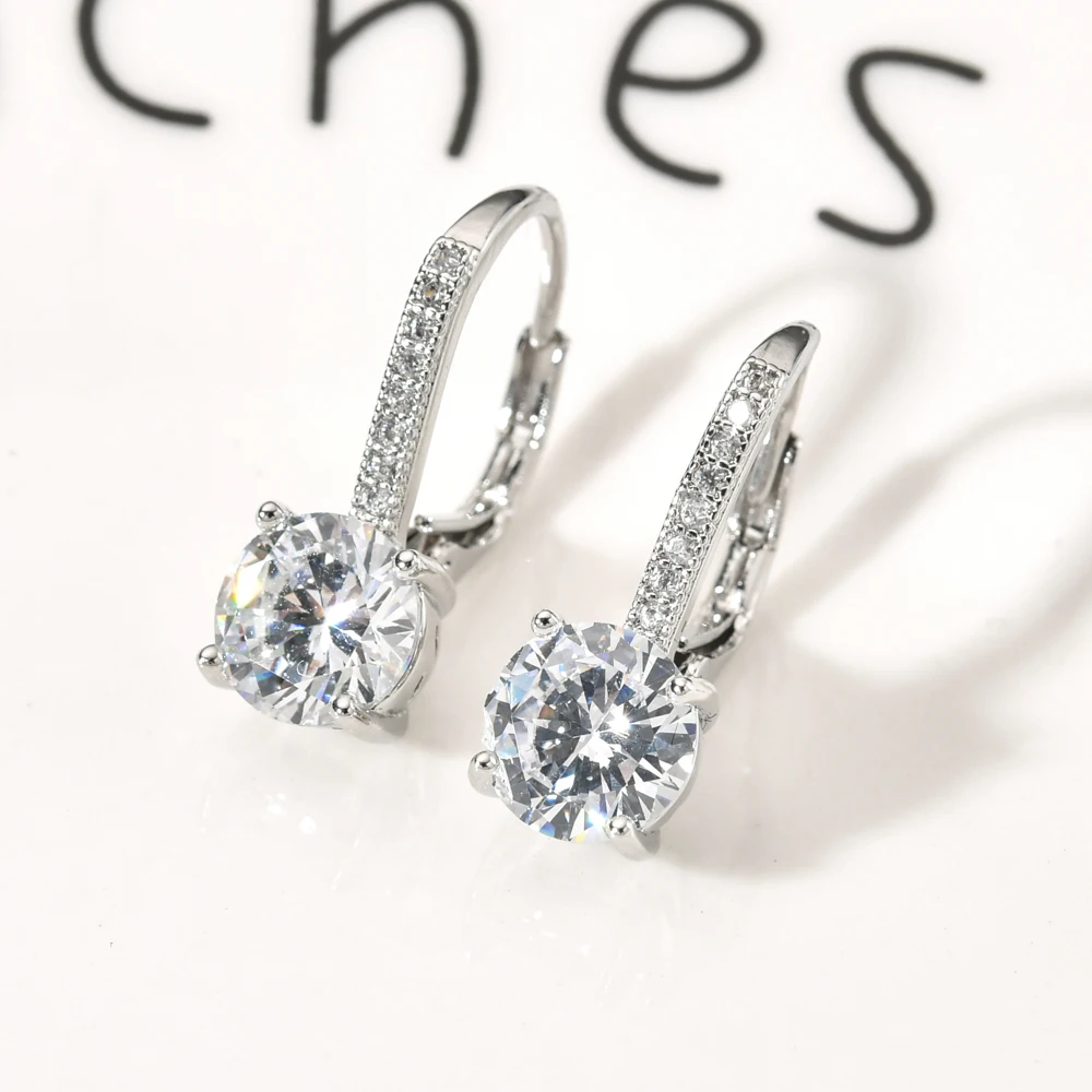 Creative fashion style zircon ear clip jewelry gifts for women/girls wedding party ER-355 | Украшения и аксессуары