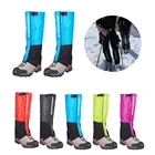 Зимние гетры, водонепроницаемые походные ботинки, леггинсы, Уличная обувь для кемпинга, походов, лыжного спорта, охоты, туфли с узором змеиная кожа, защитные штаны