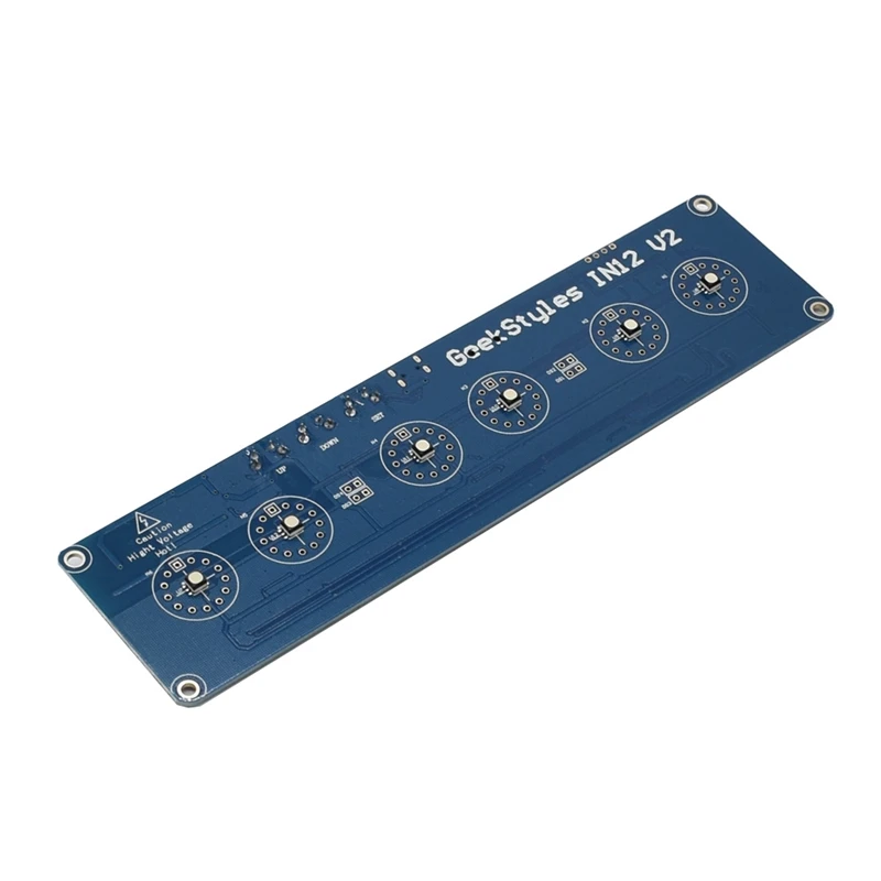 DIY In14 Nixie трубчатые часы цифровой светодиодный Подарочный комплект печатных плат