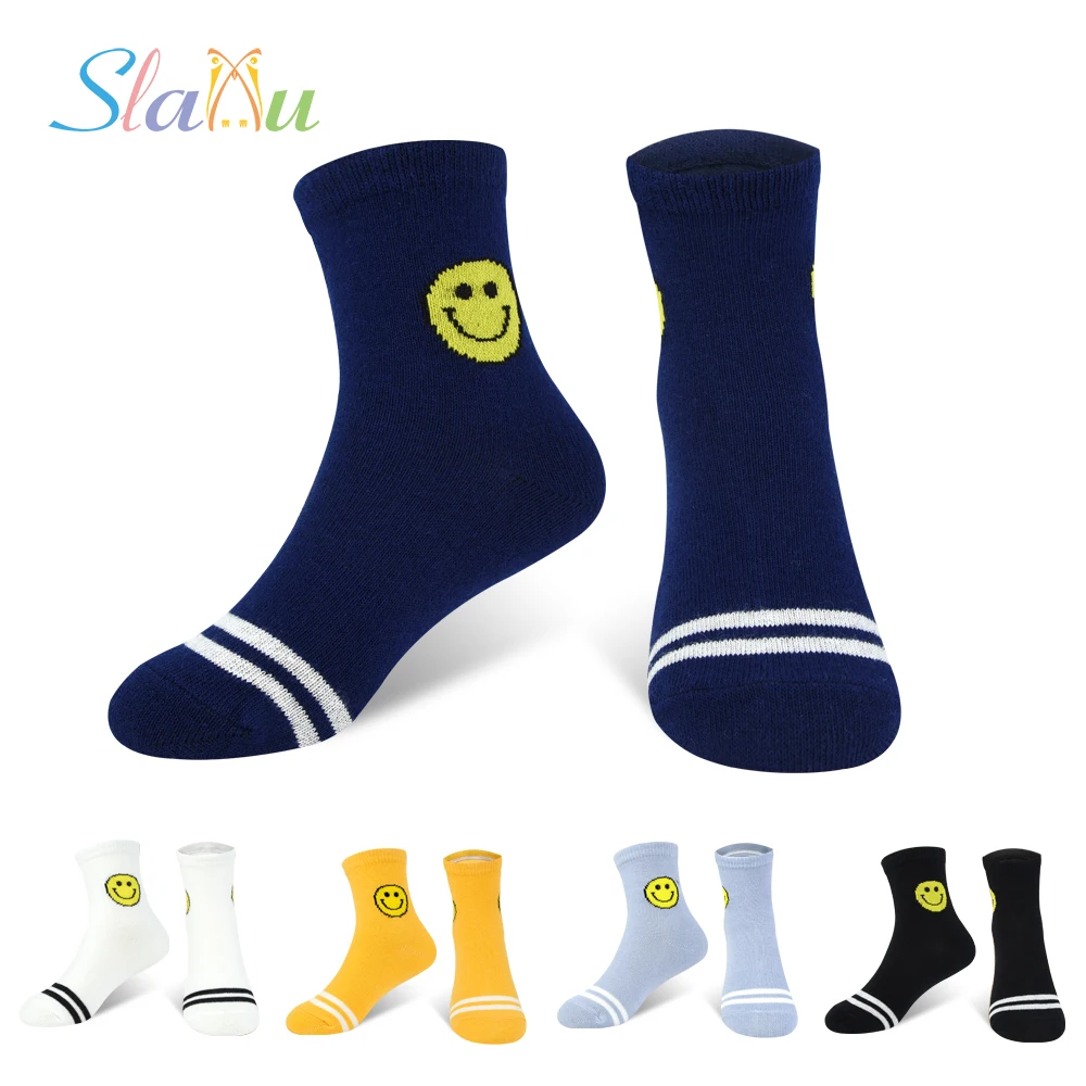 5 пара/лот детские носки хлопковые дышащие с рисунком для мальчиков и девочек 1 10