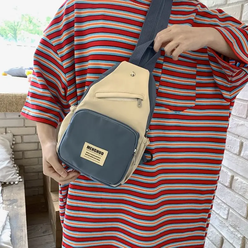 

2021 New Style Crossbody Cute Single Shoulder Small Bag Mini Multifunctional Backpack Nylon Student School Package All-Match