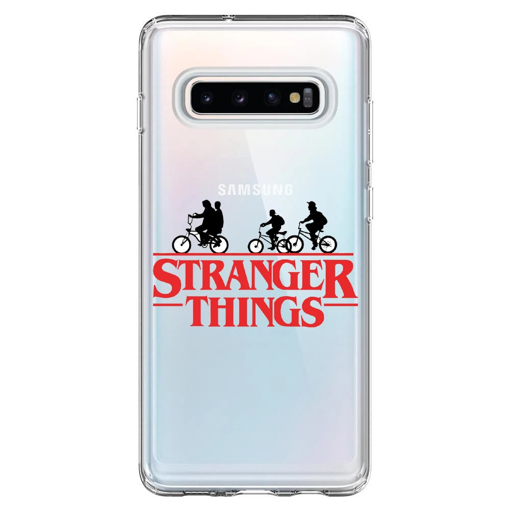 Для samsung Galaxy M10E M20 S10 S9 S8 S7 S6 плюс Stranger Thing Сезон 3 защитная задняя панель для