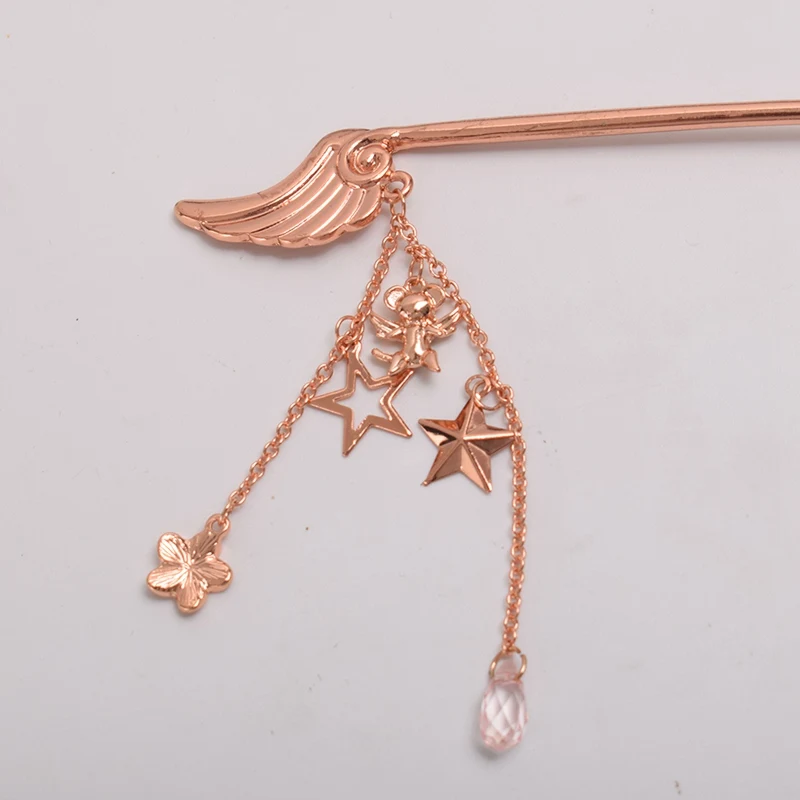 Милые женские палочки для волос кулон Kanzashi шпилька головной убор