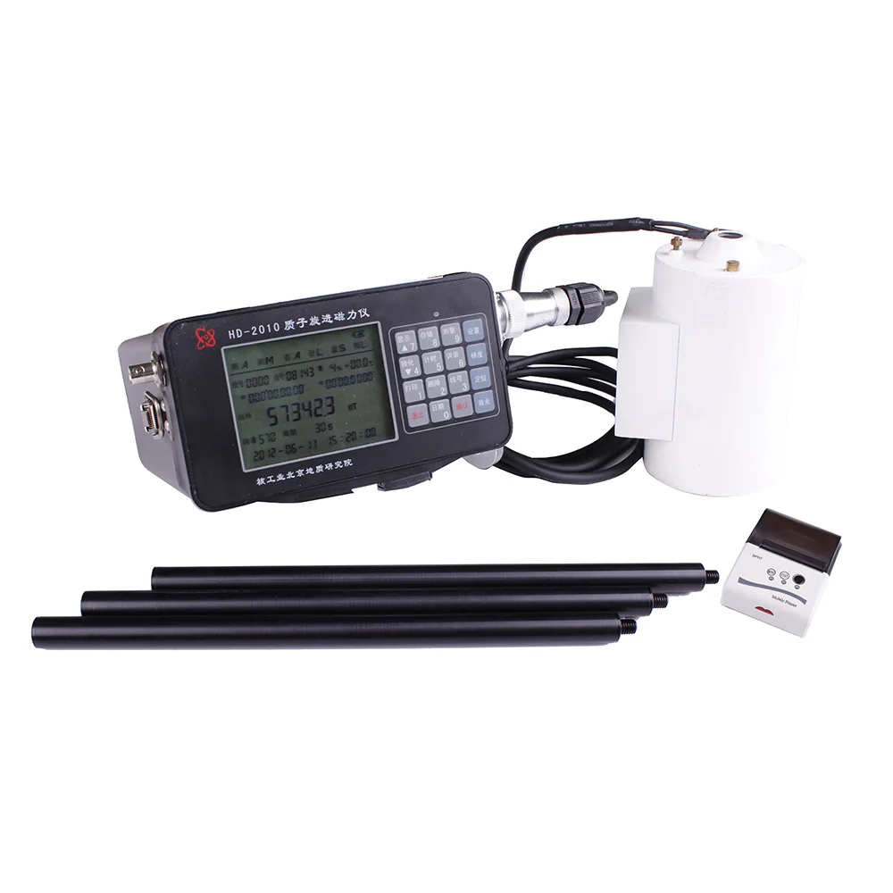 

Proton precession magnetometer Field electromagnetic background measurement system