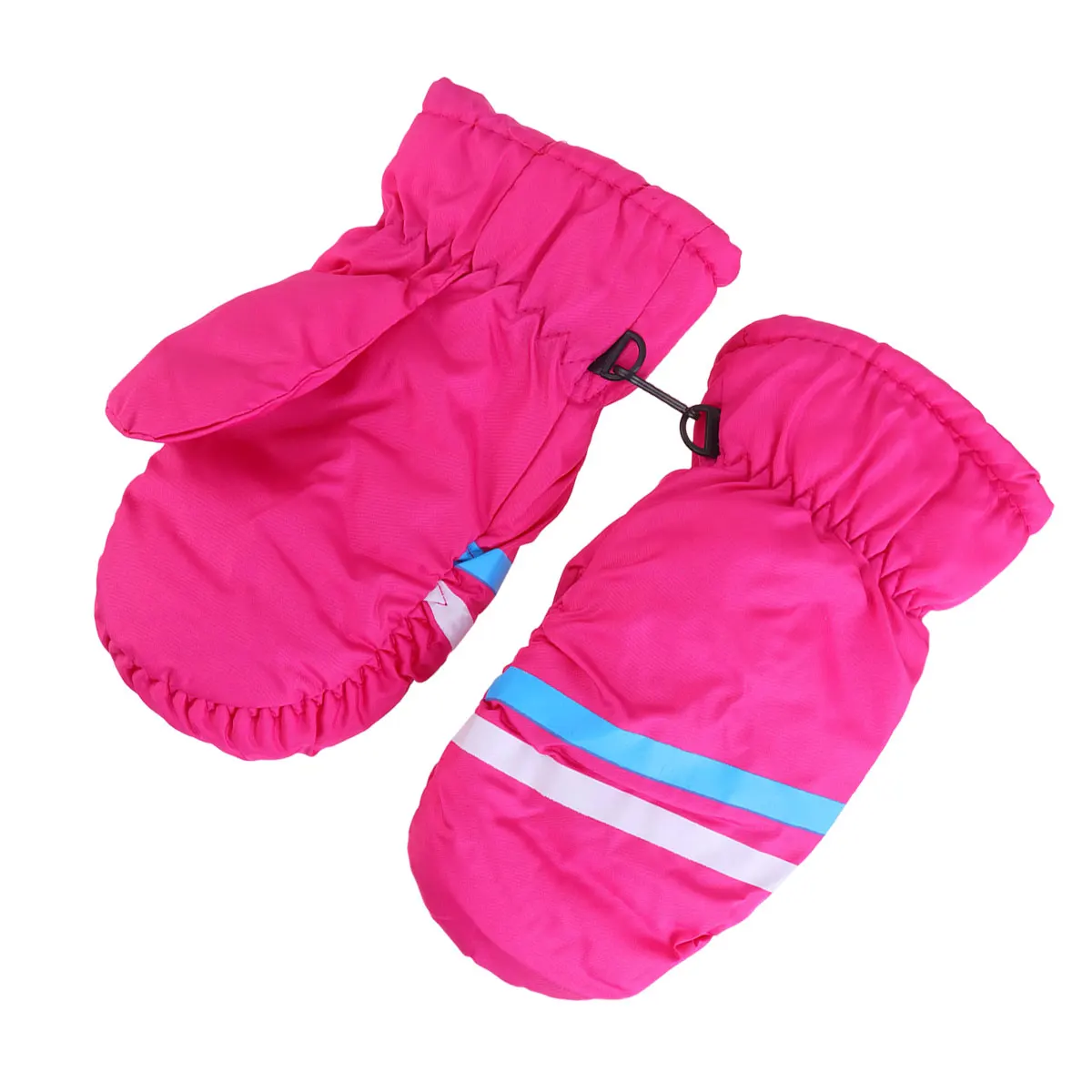 1 пара зимних детских лыжных перчаток теплые перчатки противоскользящие