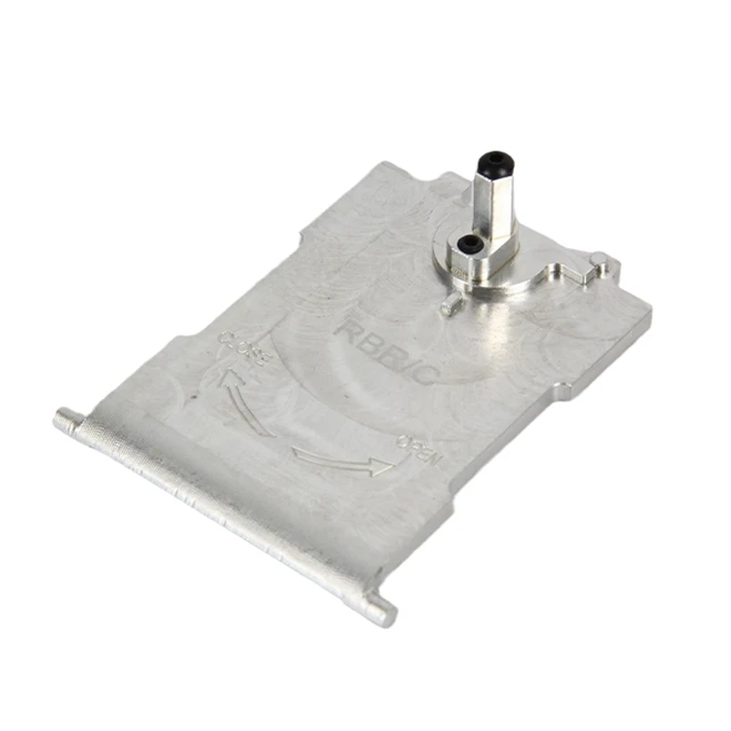 

Металлическая пластина аккумулятора для WPL D12 1/10 RC, детали для обновления автомобиля, аксессуары для украшения