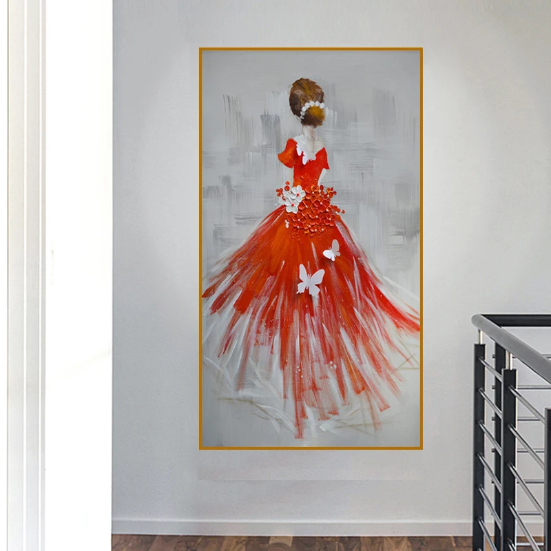 Плакаты для свадебного платья девочек RELIABLI настенные картины в скандинавском